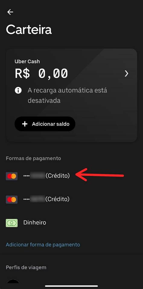 Como Remover O Cart O De Cr Dito Da Sua Conta Uber Teteu Tutors