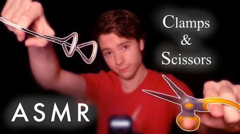 ASMR Clamping Snipping Part 2 Whispered YouTube