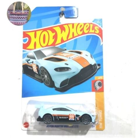 Jual Hot Wheels Aston Martin Vantage GTE Gulf Shopee Indonesia