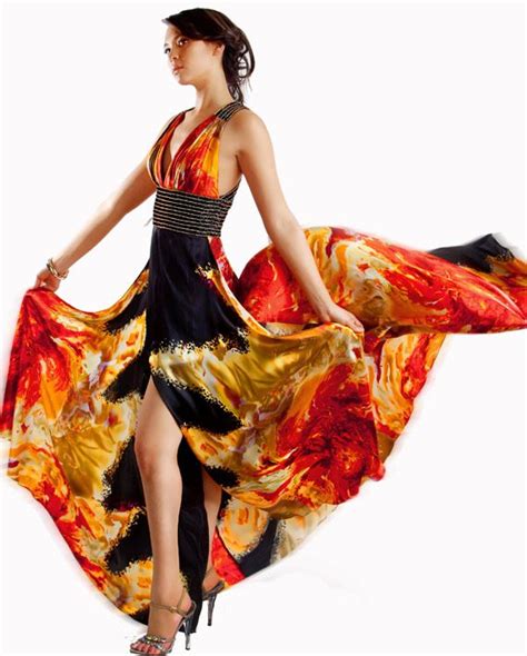 Catching Fire Themed Prom Dresses Evening Dresses Evening Dresses Prom