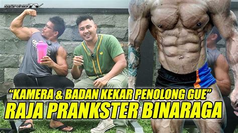 Ditantang Dengan Senjata Tajam Raja Prank Binaraga Laurend Hutagalung