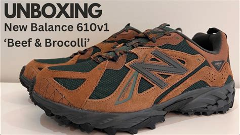 UNBOXING New Balance 610 V1 Beef Brocolli YouTube