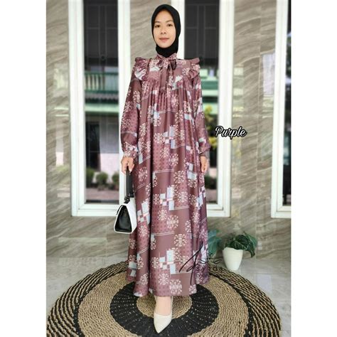 Jual Gamis Maxmara Silk Premium Gamis Maxmara Mewah Murah Terbaru