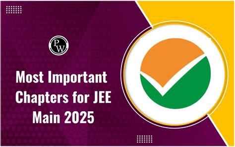 Most Important Chapters For Jee Main 2025 Check Subject Wise Key Topics To Ace Jee 2025