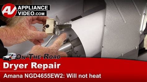 Amana Ngd4655ew2 Dryer No Heat Ignitor Appliance Video