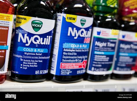 Nyquil Hi Res Stock Photography And Images Alamy