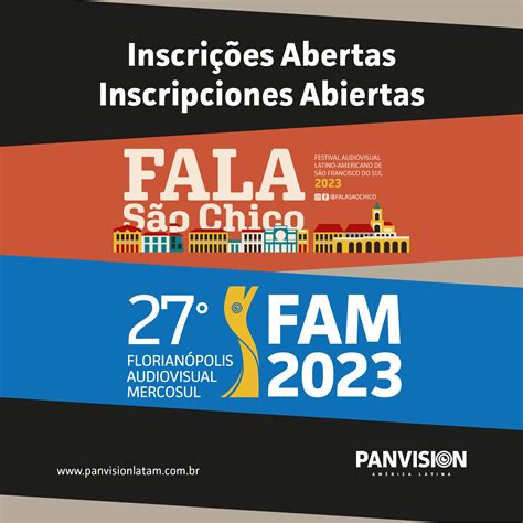 Panvision abre as inscrições para os Festivais de Cinema 2023 PANVISION