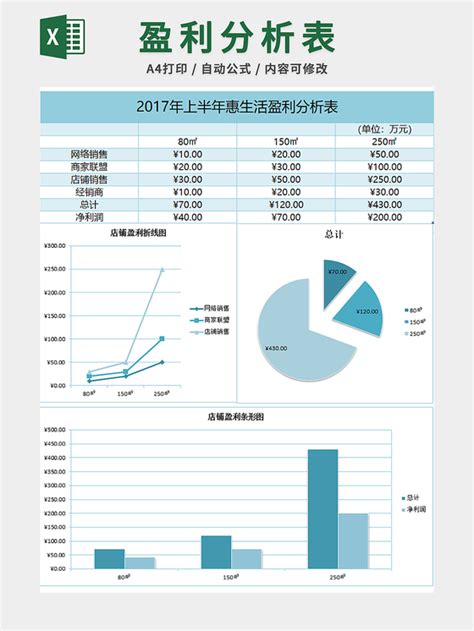 盈利分析表 盈利分析表excel 盈利分析表模板 觅知网