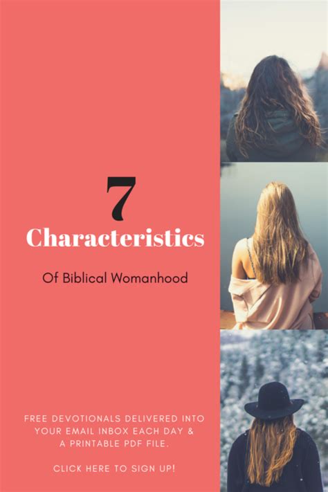 The 7 Characteristics Of Biblical Womanhood