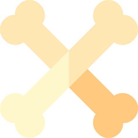 Bones Basic Straight Flat Icon