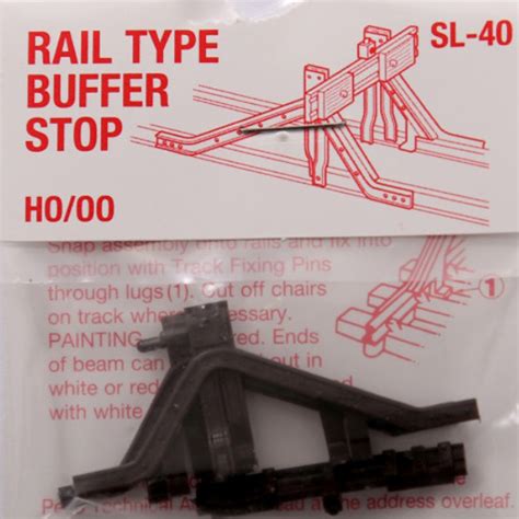 Peco Ho Buffer Rail Built Kit