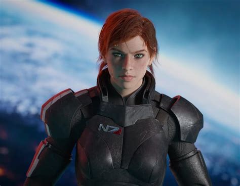 Commander Shepard 3d Model I Made Rgaming