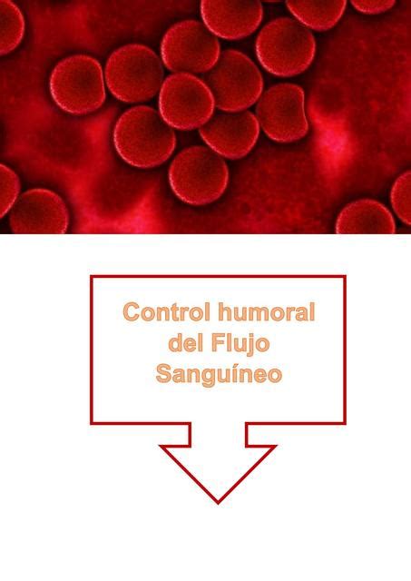 Control Humoral Del Flujo Sangu Neo Mar A De Los Angeles Udocz