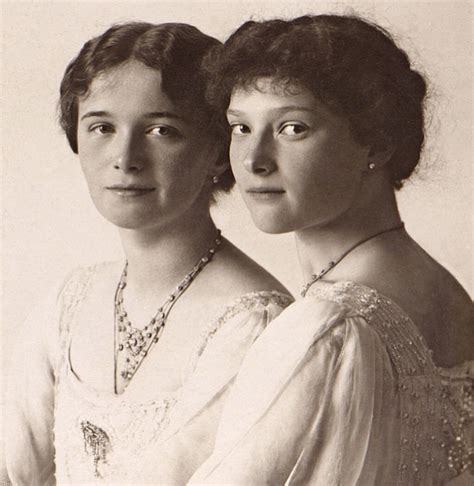 A ROMANOV TRIBUTE The Big Pair Grand Duchesses Olga And Tatiana