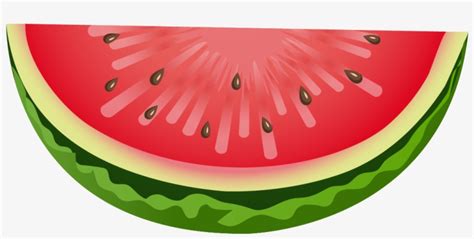 This Nicely Done Slice Of Clip Art Watermelon Clip Art Png 1062x590