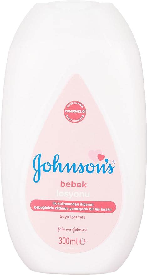 Johnson s Baby Boyasız Bebek Losyonu 300 mL Amazon tr Bebek