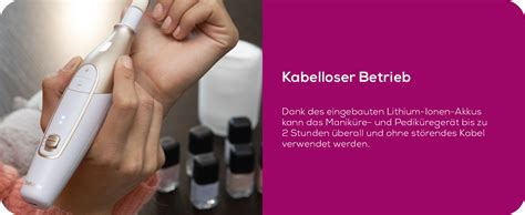 Beurer Mp Manik Re Pedik Reset Elektrisches Nagelpflegeset Mit Akku