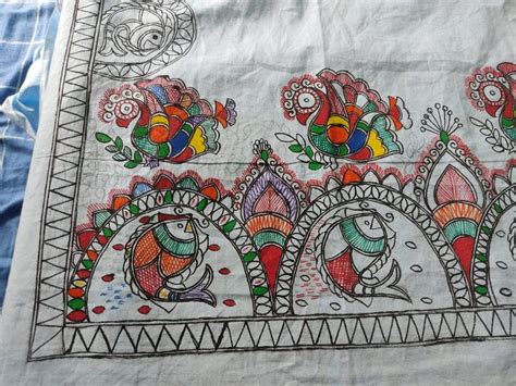 Pin On Madhubani Motif Tutorial In Happy Art Madhubani Painting