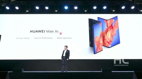 Huawei Launches Huawei Mate Xs The Worlds Fastest 5G Foldable Phone