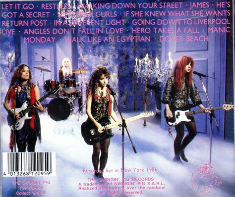 The Bangles Cd Live