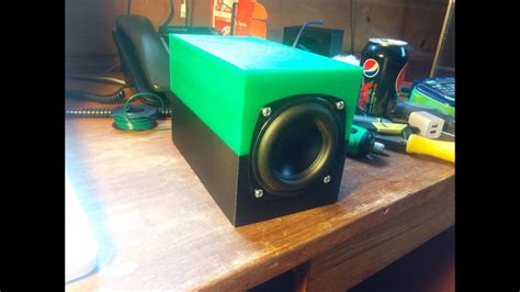 SpeakerGen - Parametric 3d Printed Speaker Enclosures - YouTube