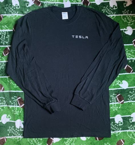 Rare Official Tesla Employee Shirt Sz M Gem