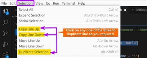 How To Duplicate A Line In Vs Code [4 Methods] Linuxsimply