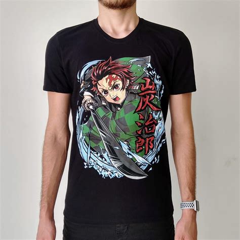 Camiseta Demon Slayer Kimetsu No Yaiba Unissex Camisa Anime Cosplay