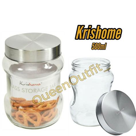 Jual Krishome Ml Stoples Toples Kaca Topless Lebaran Kopi Makanan