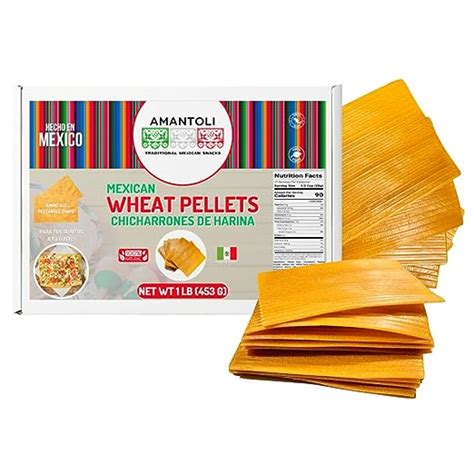 Amazon Amantoli Bocadillo Rectangular De Trigo Mexicano Duritos