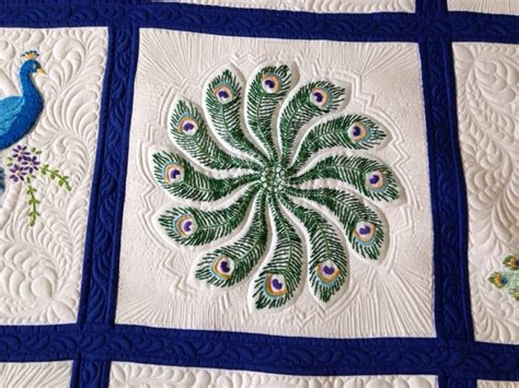 Quilting Together Peacock Quilt