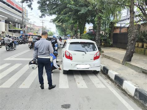 Dishub Medan Kembali Gencar Tertibkan Parkir Di Sejumlah Ruas Jalan