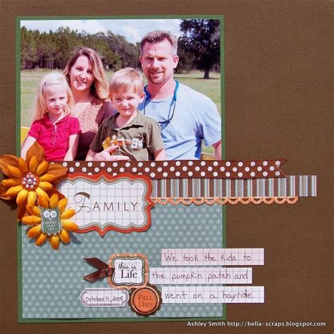 1000+ images about Scrapbook Pages (Family) on Pinterest | Circles, My family and Galleries