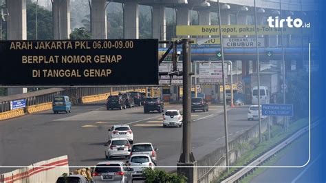 Tarif Tol Jagorawi Dan Sedyatmo Naik Mulai 20 Agustus 2023