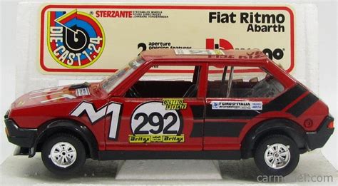 BURAGO 0168 Scale 1 24 FIAT RITMO ABARTH RALLY N 292 GIRO D ITALIA