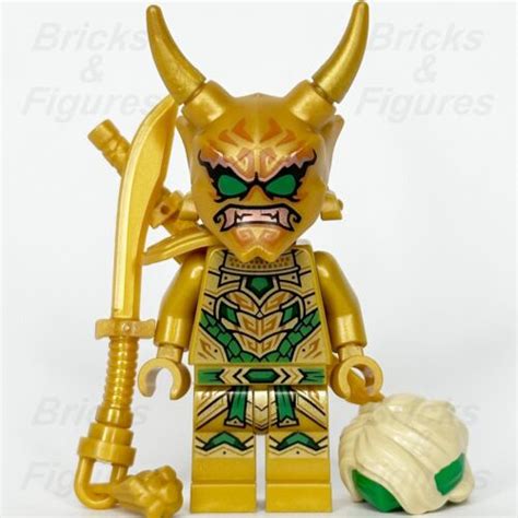 LEGO Ninjago Lloyd Golden Oni Minifigure Crystalized Ninja Mask