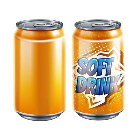 Soft drink bottle design vector free download