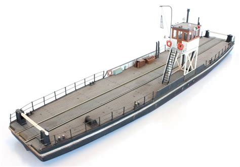 Railroad ferry, 1:87 resin kit, unpainted - Artitecshop