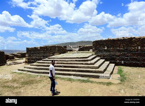 Dungur Palace Queen Of Sheba Palace In Aksum Ethiopia Stock Photo