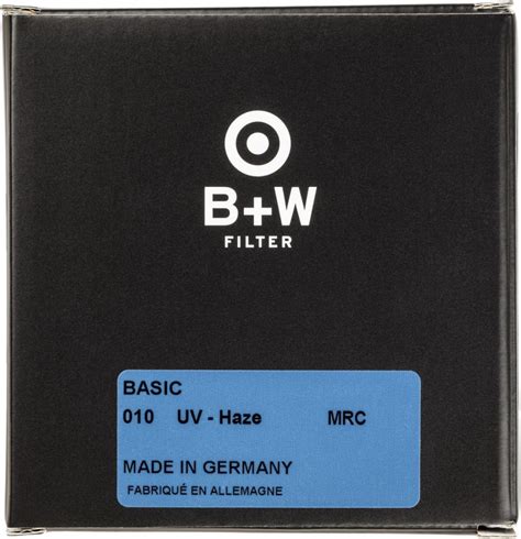 B W Filtre Uv Mrc Basic Mm Foto Erhardt