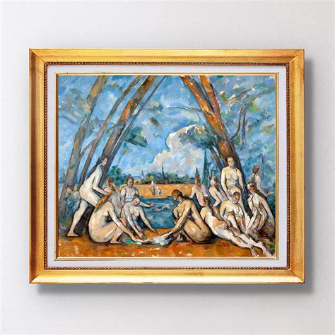 Paul Cezanne the Large Bathers 1906 Fine Art Glicée | Etsy | Paul ...