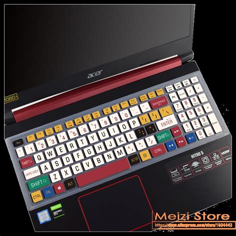 Teclado De Silicone Para Notebook Pele De Capa Acer Aspire Nitro