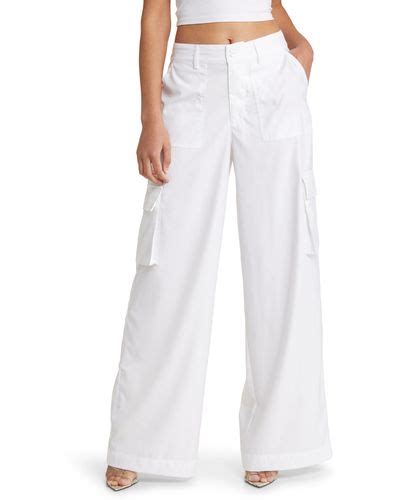 White Naked Wardrobe Pants For Women Lyst