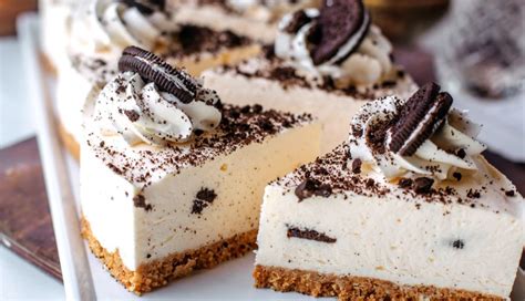 Cheesecake De Oreo Sin Horno F Cil Suave Delicioso Y Cremoso