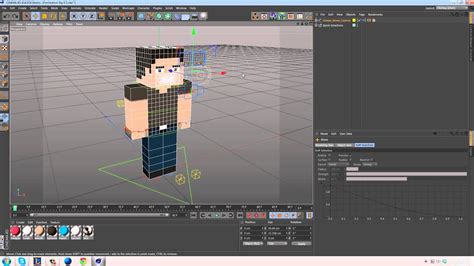 Character Rig Cinema 4d Minecraft