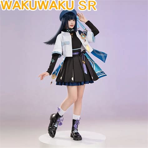 In Stock Wanderer Scaramouche Doujin Cosplay Game Genshin Impact Wakuwaku Sr Cosplay Costume