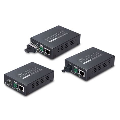 Gt 802 Planet Gigabit Ethernet Over Fibre Media Converter Mm Sc