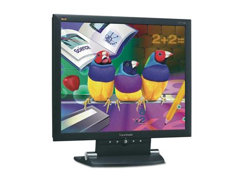 ViewSonic 17 Active Matrix TFT LCD SXGA LCD Monitor 8 Ms 1280 X 1024