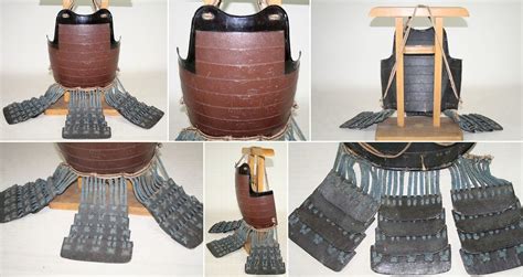 Antique Edo period ashIgaru hara-ate dou (foot soldiers chest armor ...