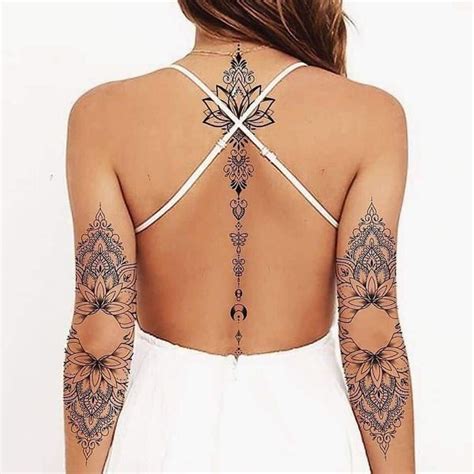 Top Tatuajes En La Columna Para Mujeres Abzlocal Mx